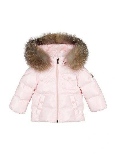 Moncler Kids Jacket For Girls In Rose