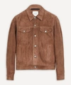 PAUL SMITH SUEDE PATCH POCKET JACKET,000703627