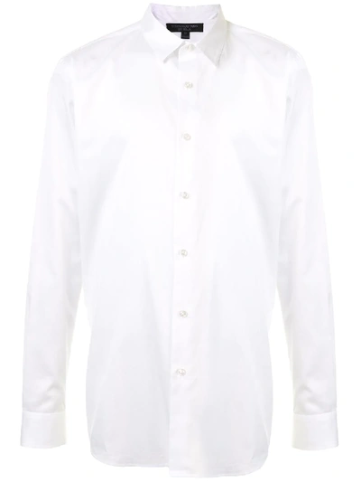 Shanghai Tang Classic Collar Tailored Shirt In White