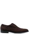 FRATELLI ROSSETTI LOGO-STAMP OXFORD SHOES