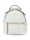 FENDI MINI FF EMBOSSED BACKPACK