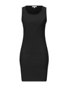 Patrizia Pepe Short Dresses In Black