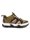 BURBERRY RS5 LOW-CUT MIXED MEDIA trainers,0400012815095