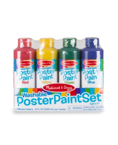 Melissa & Doug Melissa And Doug Poster Paint - Set Of 4 In No Color