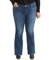 LEVI'S TRENDY PLUS SIZE CLASSIC STRAIGHT-LEG JEANS