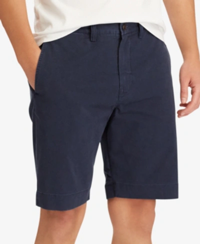 Polo Ralph Lauren Mens Slim Fit Chino Shorts In Navy In Blue