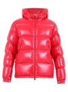 Moncler Ecrins Short Down Jacket In Red