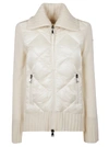 MONCLER QUILTED ZIP CARDIGAN,11439452