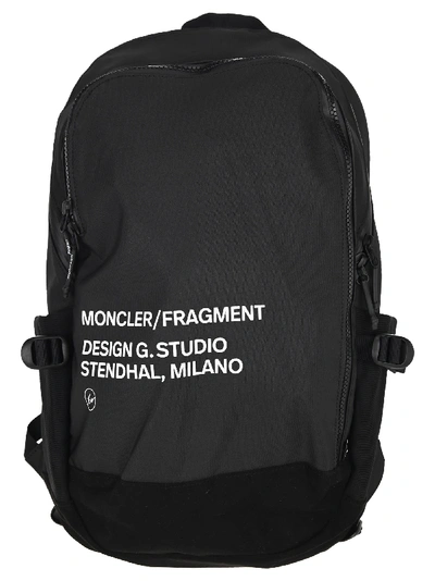 Moncler Fragment Backpack In Black