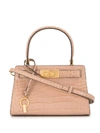 TORY BURCH LEE RADZIWILL EMBOSSED PETITE BAG