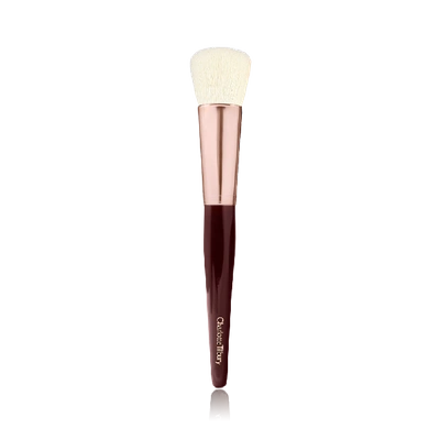 Charlotte Tilbury Magic Complexion Brush - Rose Gold & Night Crimson