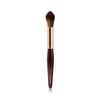 Charlotte Tilbury Powder & Sculpt Brush, Face Brushes, Wood Handles In Rose Gold & Night Crimson