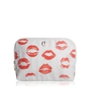 Charlotte Tilbury 1st Edition Makeup Bag - Lip Print Canvas Makeup Bag In Lip Print Canvas Makeup Bag