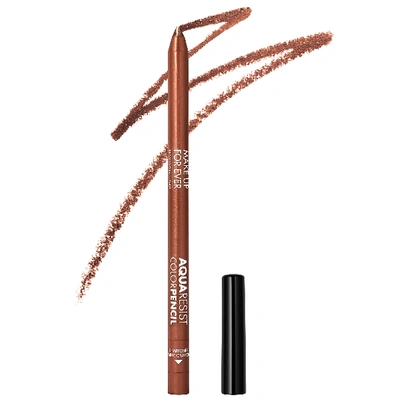 MAKE UP FOR EVER AQUA RESIST COLOR PENCIL EYELINER 10 SIENNA .042 OZ / 0.5 G,P460730