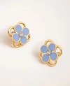 ANN TAYLOR CLOVER STUD EARRINGS,542945