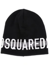 DSQUARED2 LOGO-JACQUARD BEANIE