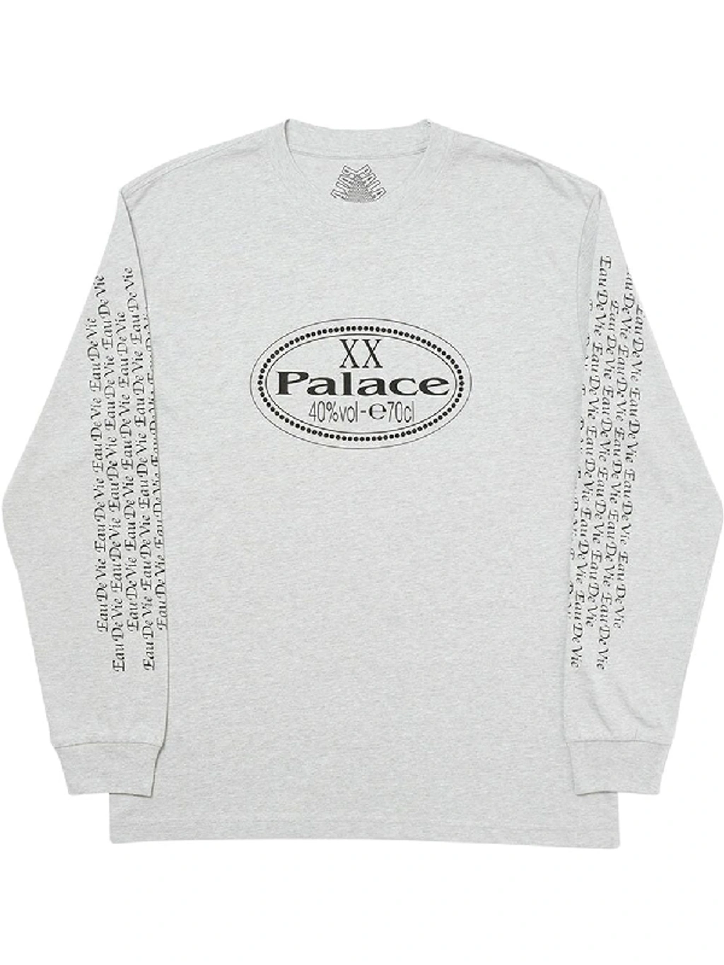Palace Remy Xo Long-sleeve T-shirt In Grey | ModeSens
