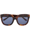 LINDA FARROW ATTICO 12 OVERSIZED SUNGLASSES