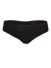 Commando Butter Stretch Modal Thong In Black