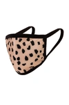 Beach Riot Face Mask In Taupe Spot