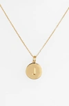 KATE SPADE ONE IN A MILLION INITIAL PENDANT NECKLACE,WBRU7618
