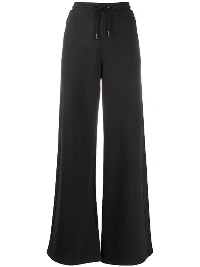 Opening Ceremony Flared Track Trousers In Black