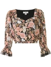WE ARE KINDRED JESSA FLORAL-PRINT CROP TOP
