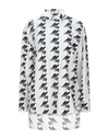 Msgm Patterned Shirts & Blouses In Black