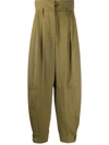 GIVENCHY HIGH-WAISTED MILITARY TROUSERS