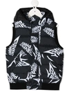 GIVENCHY GRAPHIC-PRINT HOODED GILET