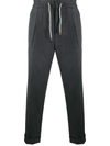 BRUNELLO CUCINELLI CROPPED STRAIGHT LEG TROUSERS