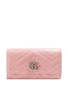 GUCCI GG MARMONT CONTINENTAL WALLET
