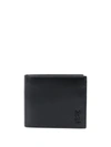 Saint Laurent Tiny Cassandre East/west Wallet In Black