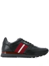 Bally Tie Casual Shoes And Sports Shoes In Black