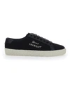 SAINT LAURENT COURT CLASSIC SL/06 EMBROIDERED SNEAKERS,11441472