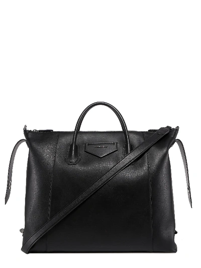 Givenchy Antigona Large Tote Bag In Black