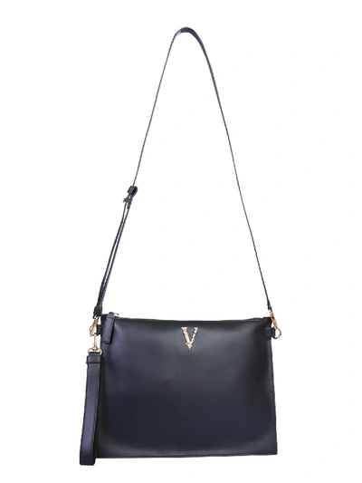 Versace Virtus Bag In Nero