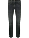 BRUNELLO CUCINELLI HIGH-RISE STRAIGHT LEG JEANS