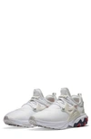 Nike React Presto Sneakers In White/ Vast Grey/ Navy