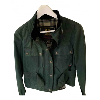 Pre-owned Belstaff Green Cotton Jacket