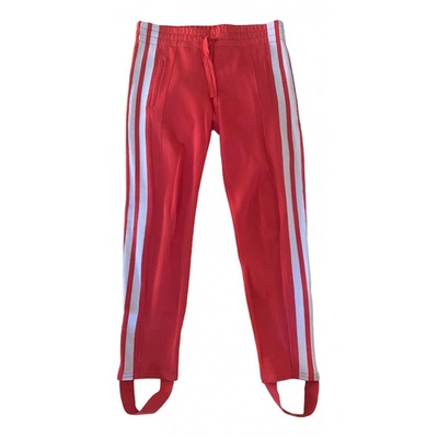 Pre-owned Isabel Marant Étoile Red Trousers