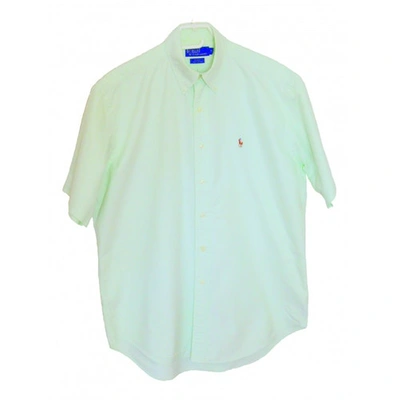 Pre-owned Polo Ralph Lauren Shirt In Green