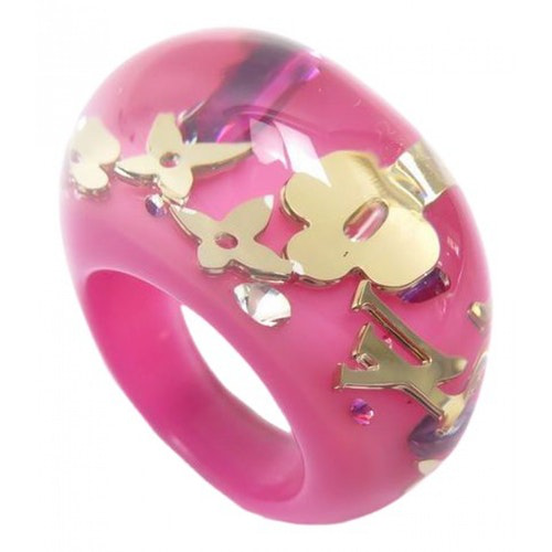Pre-Owned Louis Vuitton Inclusion Pink Ring | ModeSens