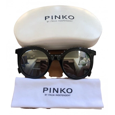 Pre-owned Pinko Black Metal Sunglasses