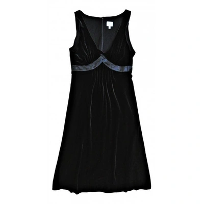 Pre-owned Armani Collezioni Black Velvet Dress