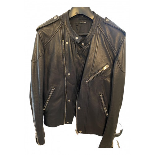 Pre-Owned The Kooples Black Leather Jacket | ModeSens