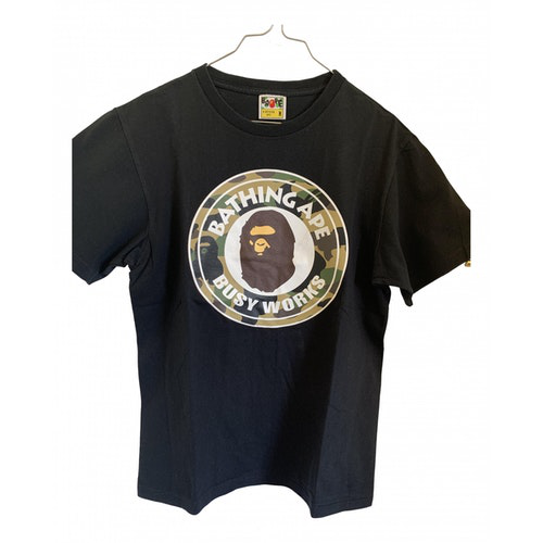 Pre-Owned A Bathing Ape Black Cotton T-shirts | ModeSens