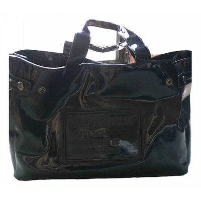 Pre-owned Armani Jeans Black Handbag