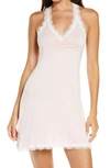 Honeydew Intimates All American Lace-trim Jersey Chemise In Seashell Pink