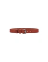 Aspesi Buckled Belt In Brown
